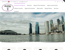Tablet Screenshot of iruena.com